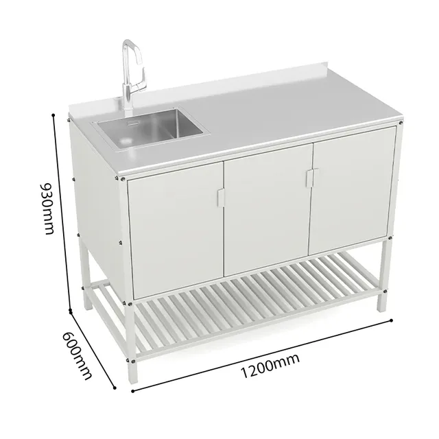 Armoire cuisine extérieure personnalisable acier laminé… – vue 3
