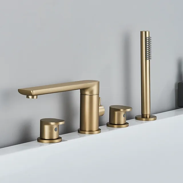 Ensemble de douche de bain à bec rotatif – vue 2