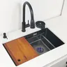 Évier de cuisine en acier inoxydable 304 – vue 4