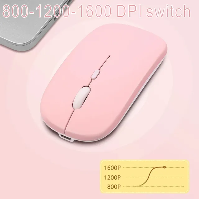 Souris Bluetooth Rechargeable sans fil double Mode 5.2… – vue 4