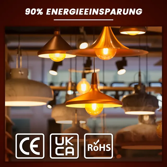 Lampe Led A19 A60 ampoule à Filament basse tension DC… – vue 3