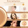 Miroir de maquillage debout avec lampe lumineuse – vue 3