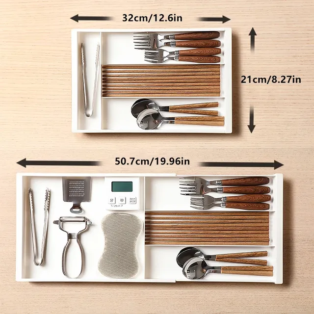 Organisateur tiroir extensible plastique alimentaire… – vue 6