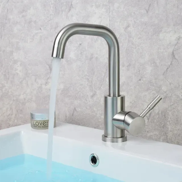 Robinet de lavabo de salle de bains en Nickel noir – vue 3