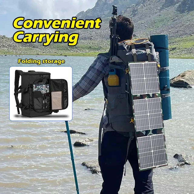 Kit de Panneaux Solaires Pliables pour Camping