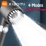 Xiaomi pomme de douche haute pression 4 Modes économie d&rsquo;eau avec filtre pour eau dure pulvérisation réglable avec Massage salle de bain douche