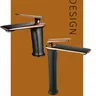 Bassin F/05 et Robinet d'Eau en Laiton Noir – vue 3