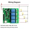 Interrupteur intelligent WiFi radiofréquence quatre… – vue 3