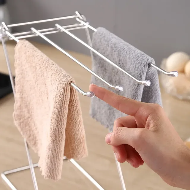 Cuisine 201 acier inoxydable chiffon support égouttoir… – vue 4