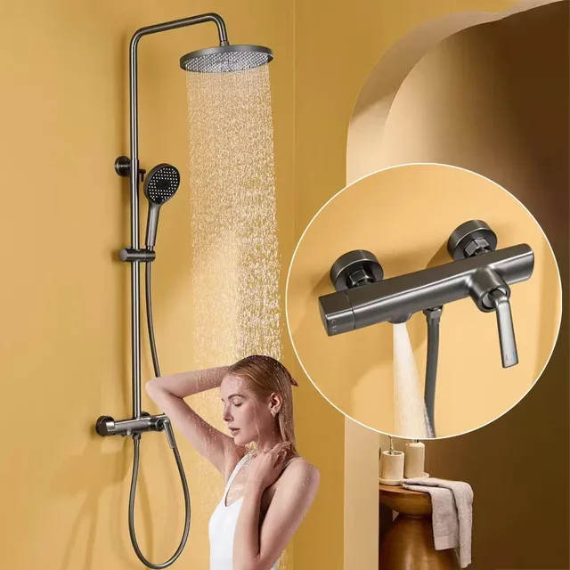 Système de douche thermostatique intelligent et moderne… – vue 2