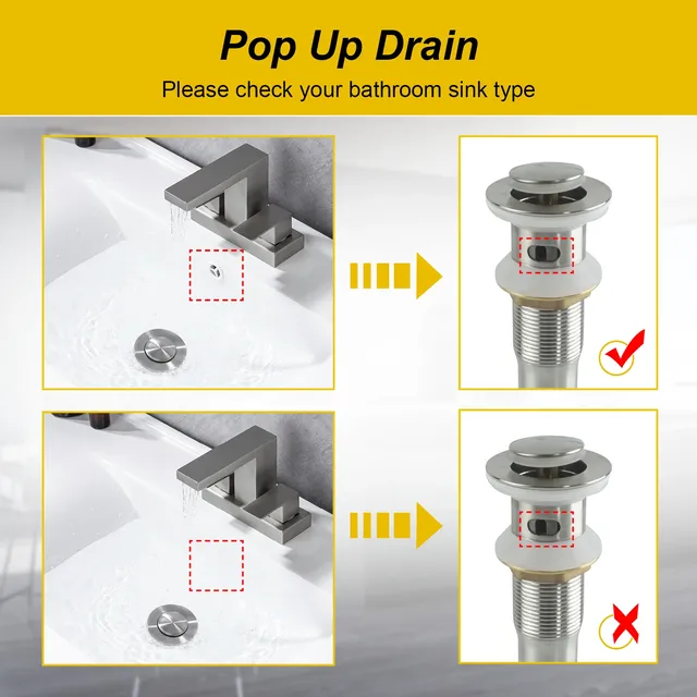 Évier de lavabo de salle de bains en acier inoxydable – vue 4