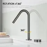 Robinet de lavabo en métal – vue 6