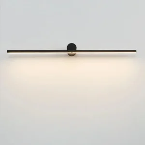Miroir phare Design minimaliste LED bande applique murale appareil ménager nordique Simple moderne photo allée fond applique murale