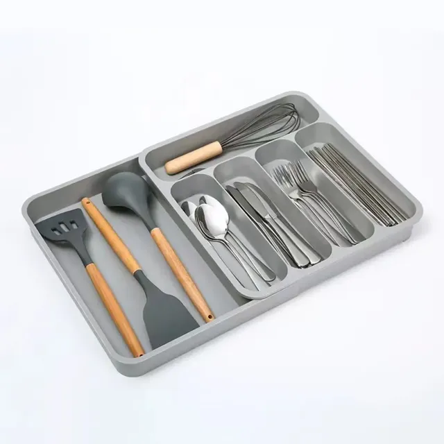 Organisateur de tiroir à couverts en plastique – vue 4