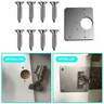 Kit de plaque de réparation de charnière de porte… – vue 6