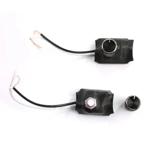 gradateur potentiomètre interrupteur panneau molette noire aluminium écrou fixation thermorétractable fils dénudés compact bricolage 220V 3A 60W 150W