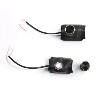 Gradateur potentiomètre interrupteur panneau molette noire aluminium…