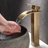 Mitigeur lavabo monolevier hauteur élevée bec cascade… – vue 2