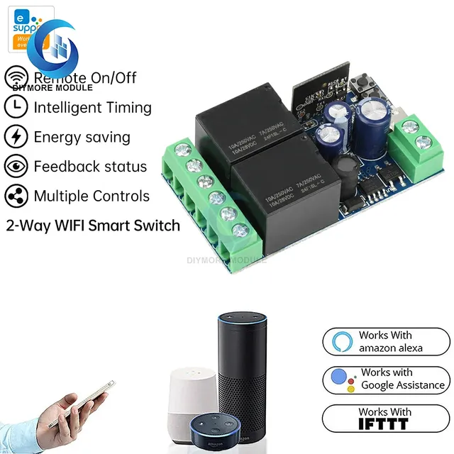 Fonctionne avec Ewelink commutateur WIFI intelligent… – vue 5