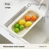 Panier rétractable extensible évier réglable perforé… – vue 6