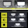 LED solaire fendu applique extérieure étanche capteur de… – vue 3
