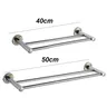 Porte serviettes acier inoxydable chromé poli miroir… – vue 6