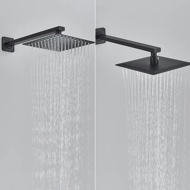 Ensemble de douche de bain noir – vue 2