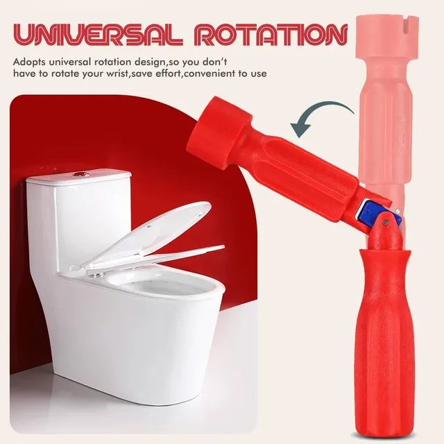 Clé de retrait de siège de toilette domestique – vue 2