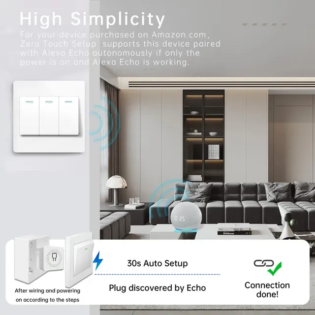 Commutateur intelligent WIFI – vue 3