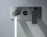 Robinet de salle de bains gris bronze à affichage… – vue 2