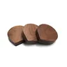 Miroir maquillage rotatif bois noyer naturel compact… – vue 6