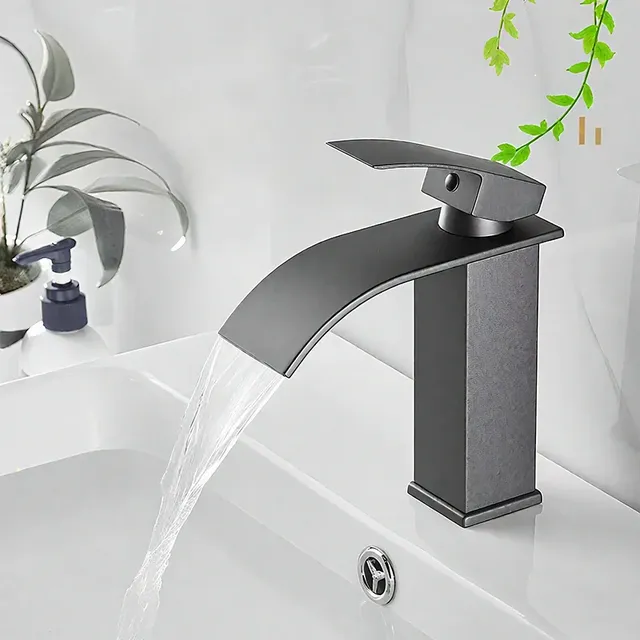 European Copper Waterfall Basin Faucet Style Black… – vue 2