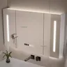 Armoire miroir murale salle rétroéclairé trois portes… – vue 4