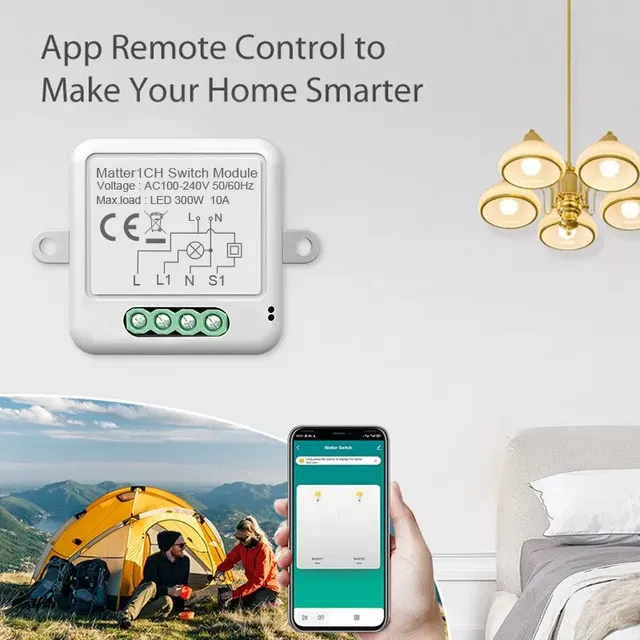 Smart Matter-Disjoncteur à ampoule – vue 3
