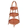 KYCOR-panier tissé en bambou 1 pièces fruits nourriture… – vue 3