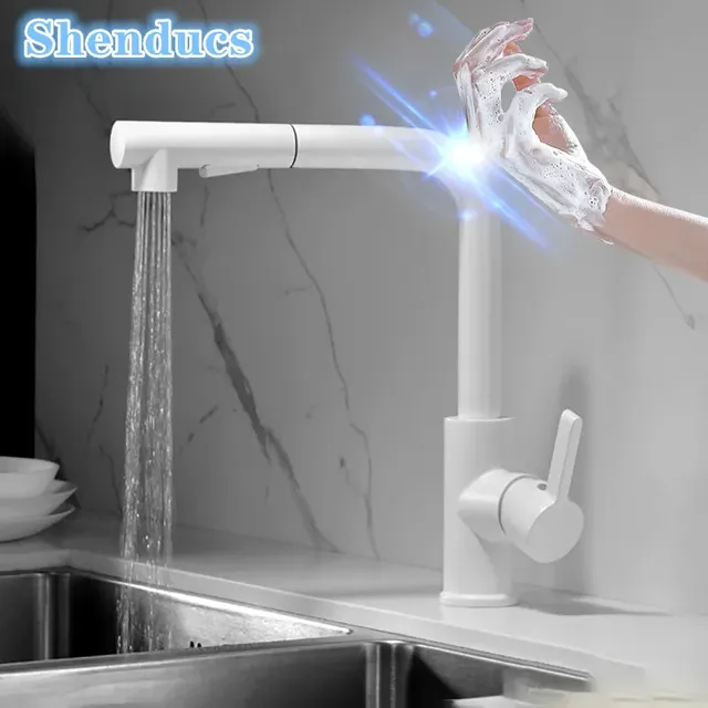 Smart Touch sur les robinets d'évier de cuisine 7 mots…