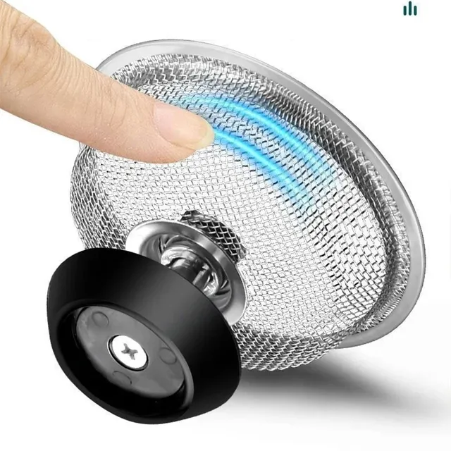 Filtre d'évier de cuisine en acier inoxydable – vue 5