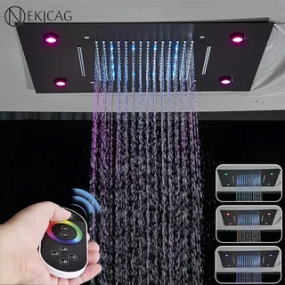 Robinet de douche LED avec télécommande intelligente
