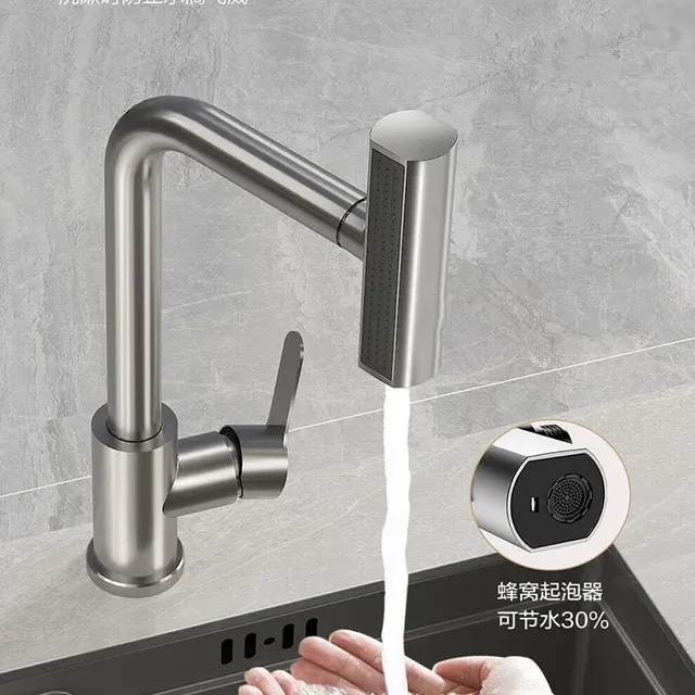 Robinets de cuisine à Rotation extractible – vue 4