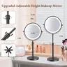 Miroir de courtoisie LED 3 couleurs LED avec hauteur… – vue 5