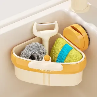 Panier de vidange d'évier à ventouse