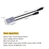 Interrupteur de commande tactile DC12V-24V – vue 2