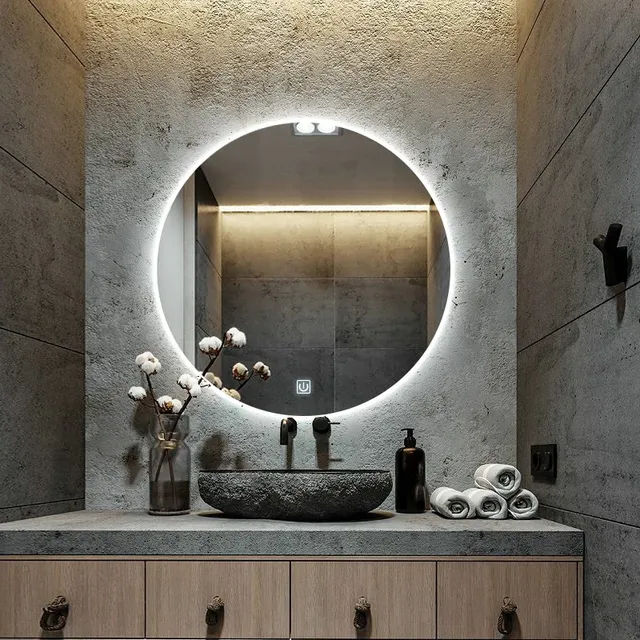 Miroir circulaire Simple de Style moderne – vue 2