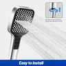 Pommeau de douche 2023 pluie haute pression économie… – vue 3
