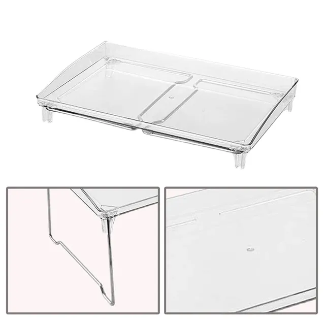 Étagère empilable autoportante acrylique transparent…
