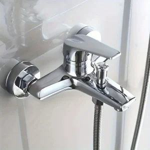Mitigeur de douche de salle de bain – robinet en T mural dissimulé avec contrôle d’eau haute pression, aucune alimentation requise, installation facile Mitigeur de douche de salle de bain – robinet en T mural dissimulé avec contrôle d’eau haute pression, aucune alimentation requise, installation facile