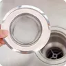 Filtre d'évier en métal en acier inoxydable – vue 1
