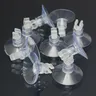 Lot dix ventouses silicone transparentes souples clips… – vue 6