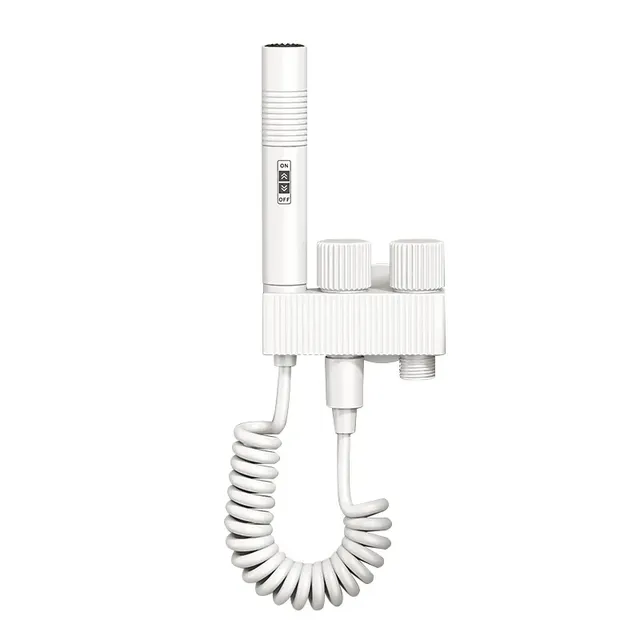 Robinet de bidet de toilette blanc – vue 3