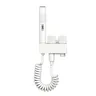 Robinet de bidet de toilette blanc – vue 3